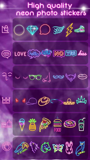 Neon Light Effects - Neon Text On Photo 6 تصوير الشاشة
