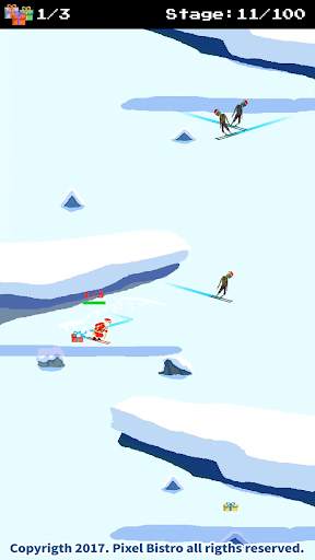 Santa Ski vs Zombies Ski screenshot 3