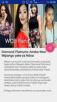 WCB Wasafi Fans Download Music app 2018 screenshot 1