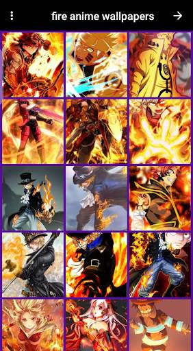 fire anime wallpapers screenshot 2