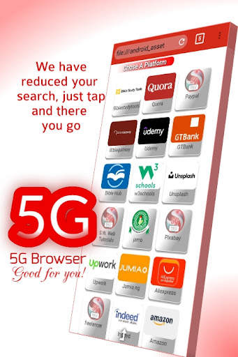 5G Browser, Fast Browser App screenshot 3