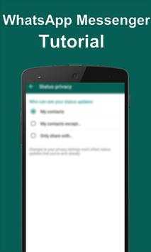 Guide For Whatsapp Messenger 2017 screenshot 3