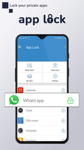 GetLock: App lock that lock all file with password 1 تصوير الشاشة