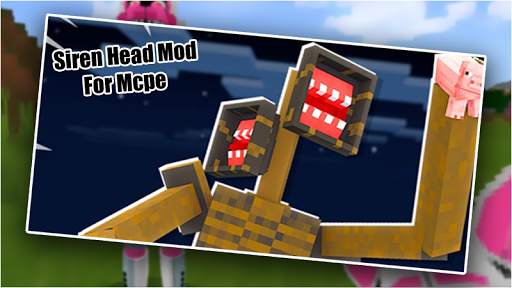 Siren Head Mod For Minecraft-siren head Maps screenshot 4
