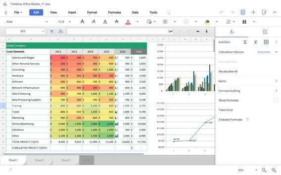 Thinkfree Office screenshot 13