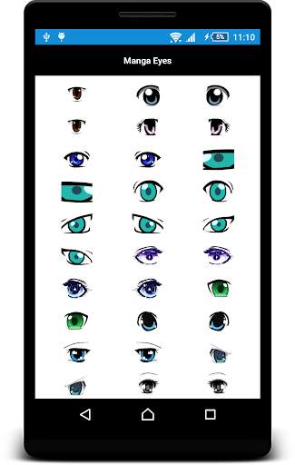Manga Eyes Photo Editor Anime screenshot 3
