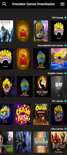 Emulator Games Downloader screenshot 1