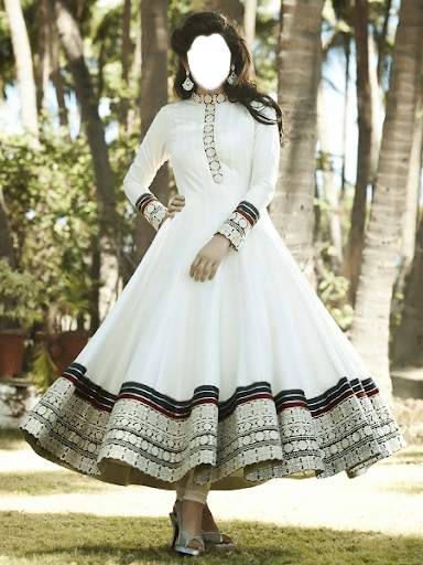 Anarkali Frock Photo Editor screenshot 1