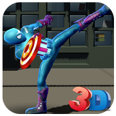 Captain Warrior Hero Street Legend Superstar Fight icon