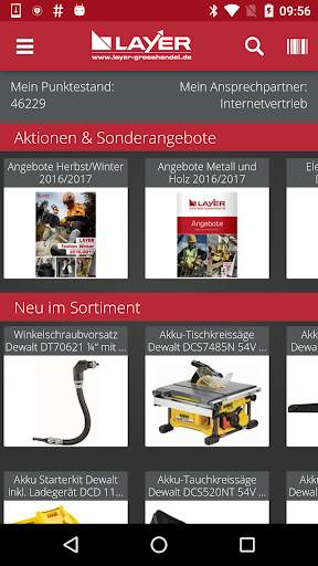 LAYER-Grosshandel Shopping App screenshot 3