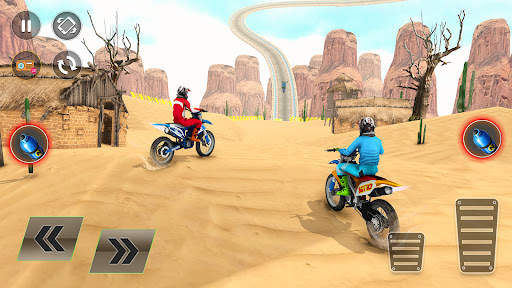 Mega Ramp Stunt Bike Games 3D screenshot 2