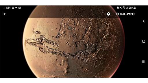 Planet Mars 3D Parallax Live Wallpaper screenshot 21