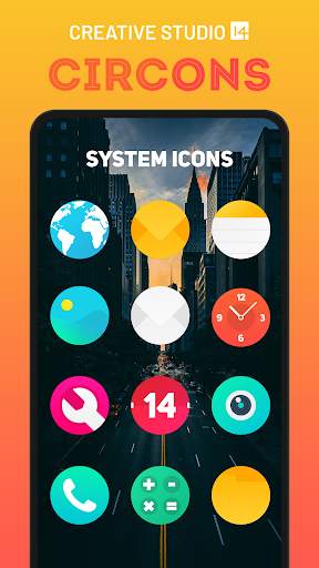 Circons Icon Pack - Colorful Circle Icons screenshot 1