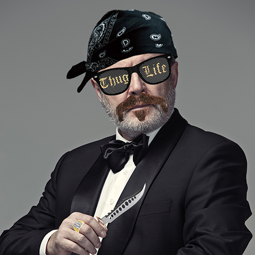 Gangster photo editor icon