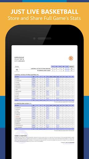 Just Live Basketball screenshot 8