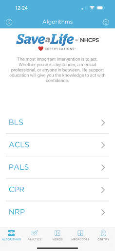 MediCode: ACLS, BLS & PALS screenshot 1