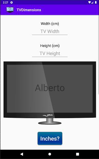 TV Dimensions screenshot 1