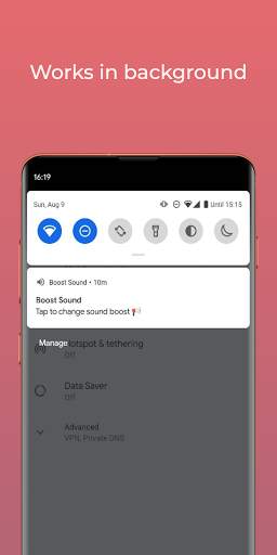 Pure Volume Booster - Sound Boost for Android screenshot 2