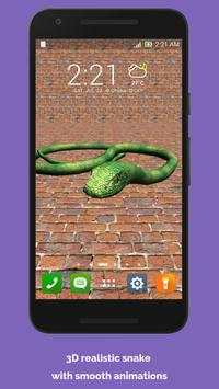 Snake Live Wallpaper screenshot 1