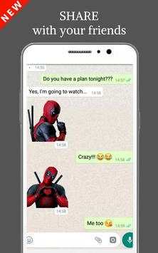 Deadpool Stickers screenshot 3