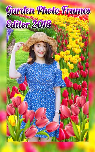 Garden Photo Frames Editor screenshot 2