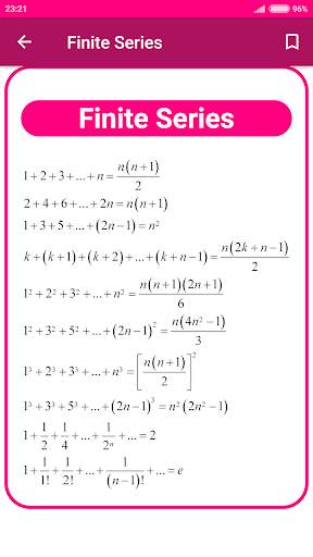 Master Maths (Formulas) | Offline Maths Formulas स्क्रीनशॉट 6