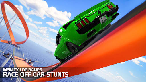 Mega Ramp Hot Car Jumping: Race Off Car Stunt Game screenshot 4