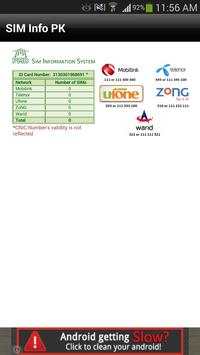 SIM Info Pakistan screenshot 5