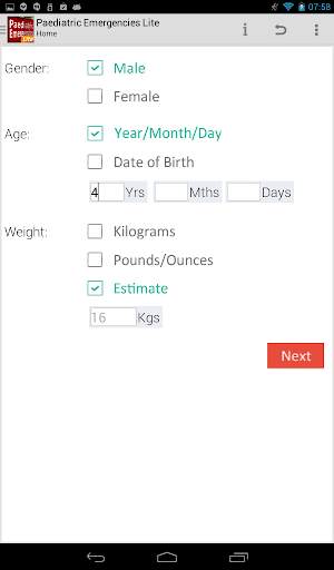 Paediatric Emergencies Lite screenshot 6