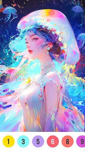 Coloring by number screenshot 2