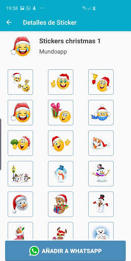 WAStickerApps Stickers navidad para Whatsapp screenshot 3