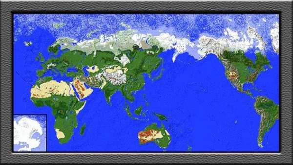 World map for minecraft pe screenshot 2