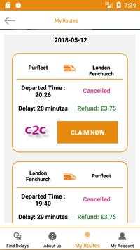 Instant Delay Repay screenshot 3