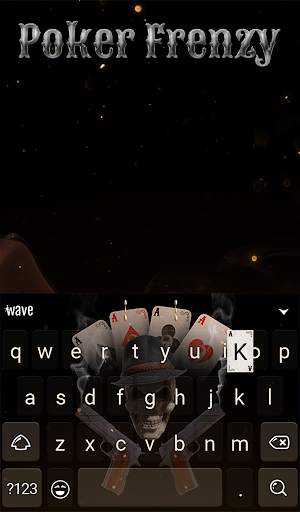 Poker Frenzy Animated Keyboard   Live Wallpaper screenshot 3