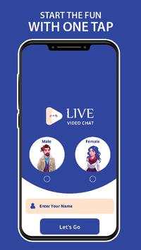 Live Talk - Random video chat screenshot 1