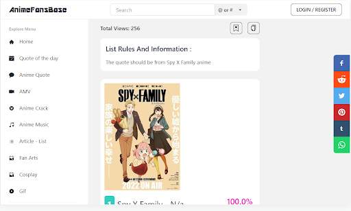 AnimeFansBase -Anime Community screenshot 10