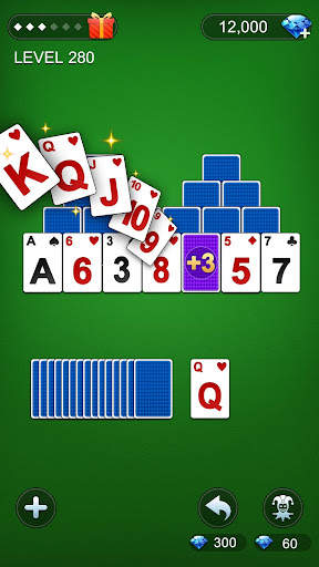 TriPeaks Solitaire screenshot 1