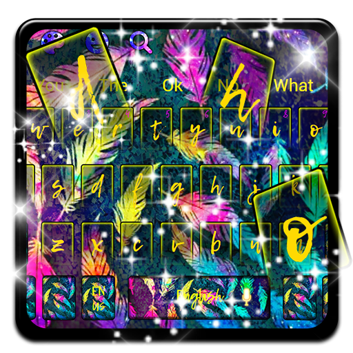 Tropical Galaxy Keyboard icon