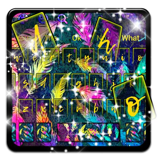 Tropical Galaxy Keyboard 10001004