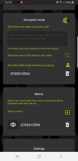 Smart Call Forwarding  (schedule - battery - wifi) screenshot 3