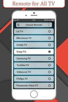 TV Remote : Universal Remote Control screenshot 1