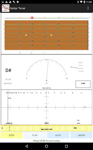 Chromatic Guitar Tuner & Tone & FFT - Free/No Ads screenshot 7