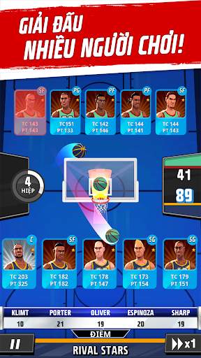 Bóng rổ Rival Stars screenshot 2