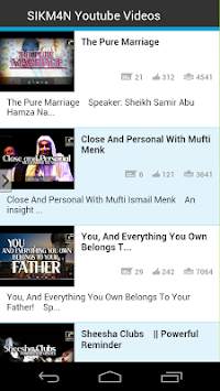 SIKM4N Youtube Videos screenshot 1