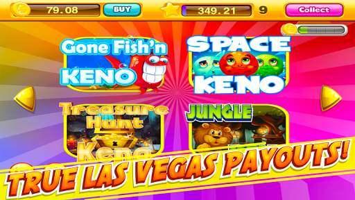 Keno Numbers Free Keno Games screenshot 6