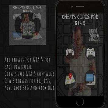 Cheats Codes For GTA 5 pro 2019 screenshot 1