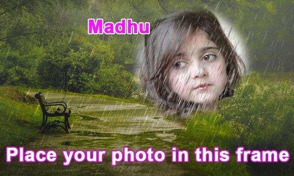 Rain photo frame effects screenshot 5