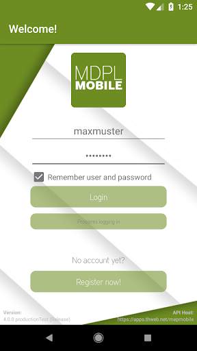 MDPL (MEP Mobile) screenshot 1