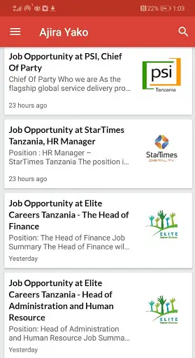 Ajira Yako screenshot 3