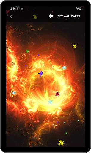 Amazing spark live wallpaper screenshot 7